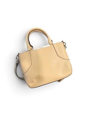 Ripani Italian Leather Structured Satchel Tote with Shoulder Strap